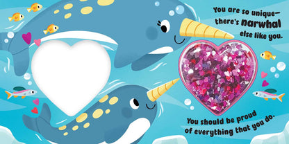 I Love You Alotl - Sequin shaker