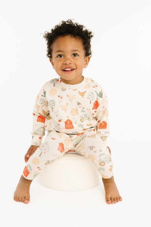 Farm Days Crewneck Set
