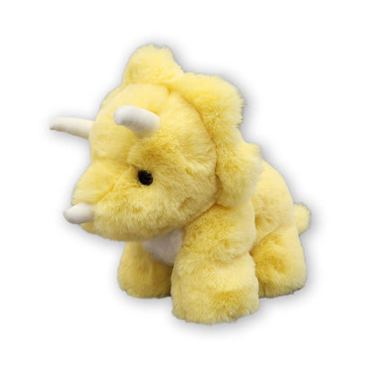 World's Softest Plush Huggee 11inch- Baby Yellow Triceratops