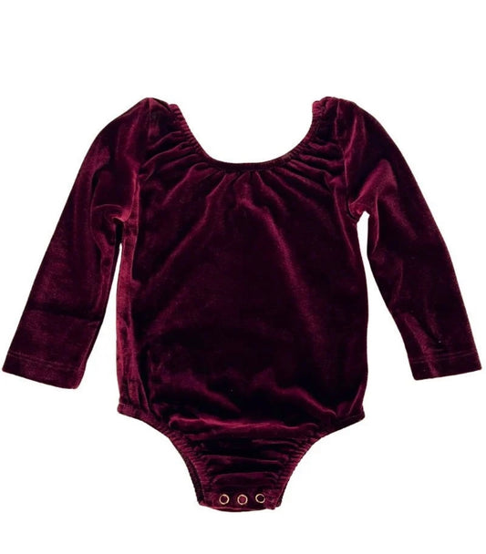 Lush Velvet Long Sleeve Onsie