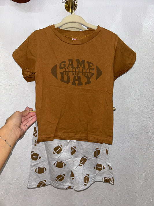 Game Day T-shirt + Shorts Set