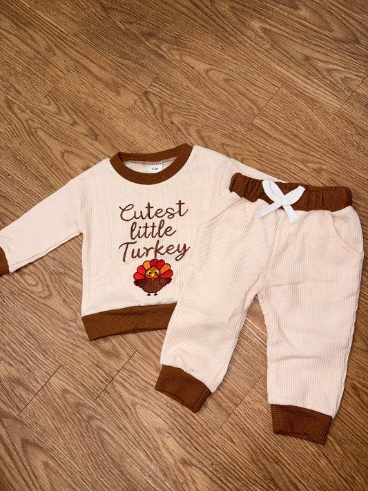 Cutest Little Turkey Set