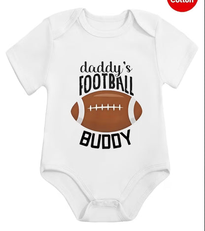Daddy's Football Buddy Onesie