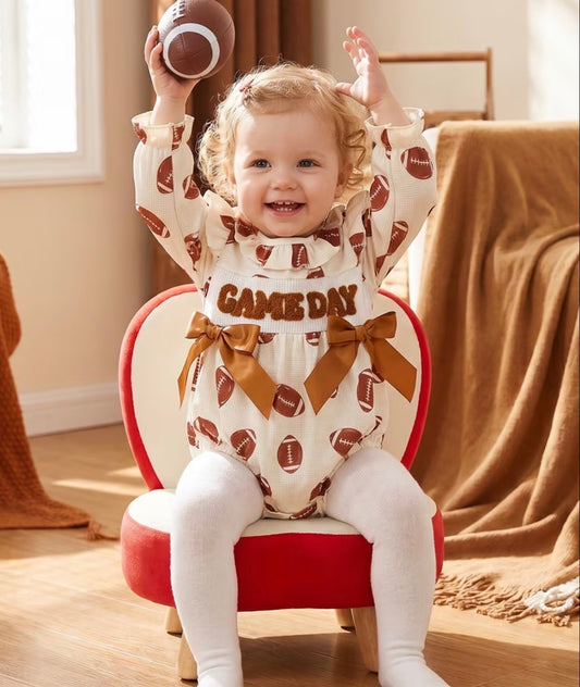 Game Day Bubble Romper