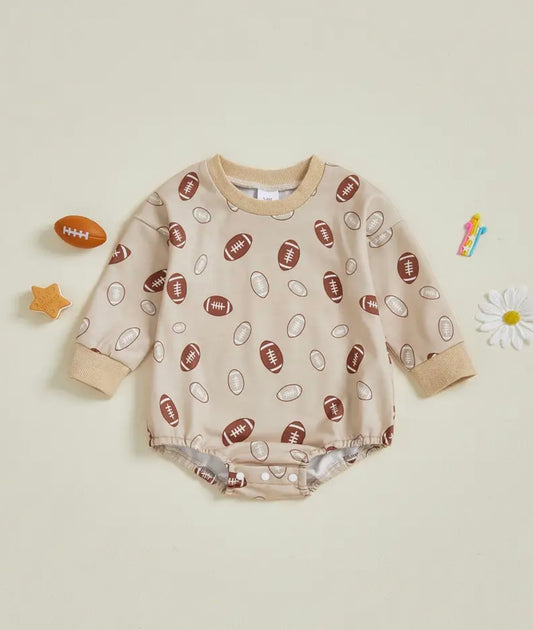 Football Bubble Romper