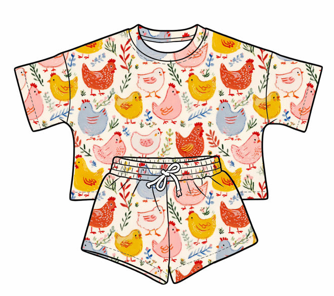 Chicky Chickens Slouchy Set
