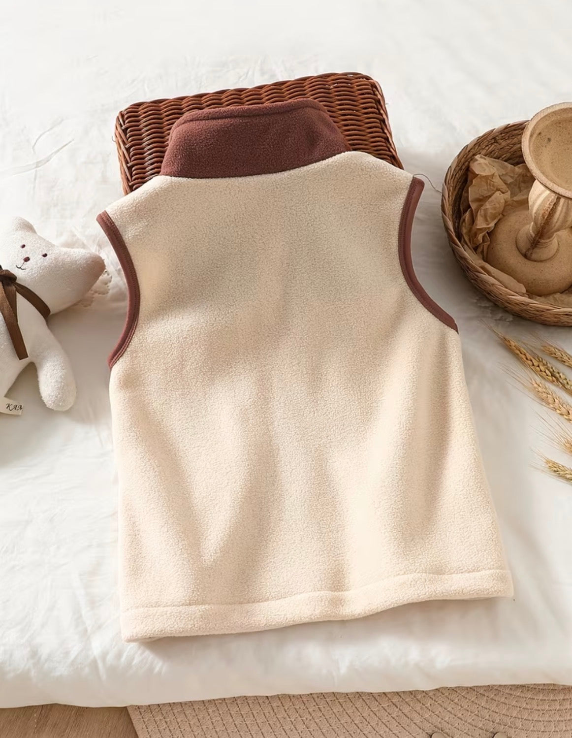 Teddy Fleece Vest