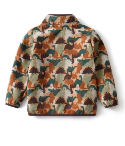 Dino Fleece Zip Up