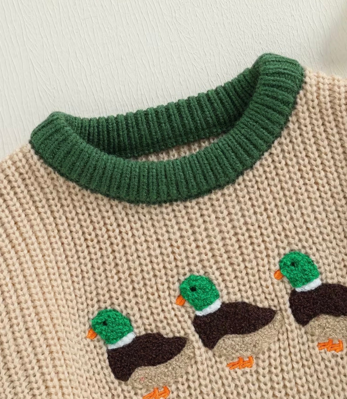 Duck Knit Sweater