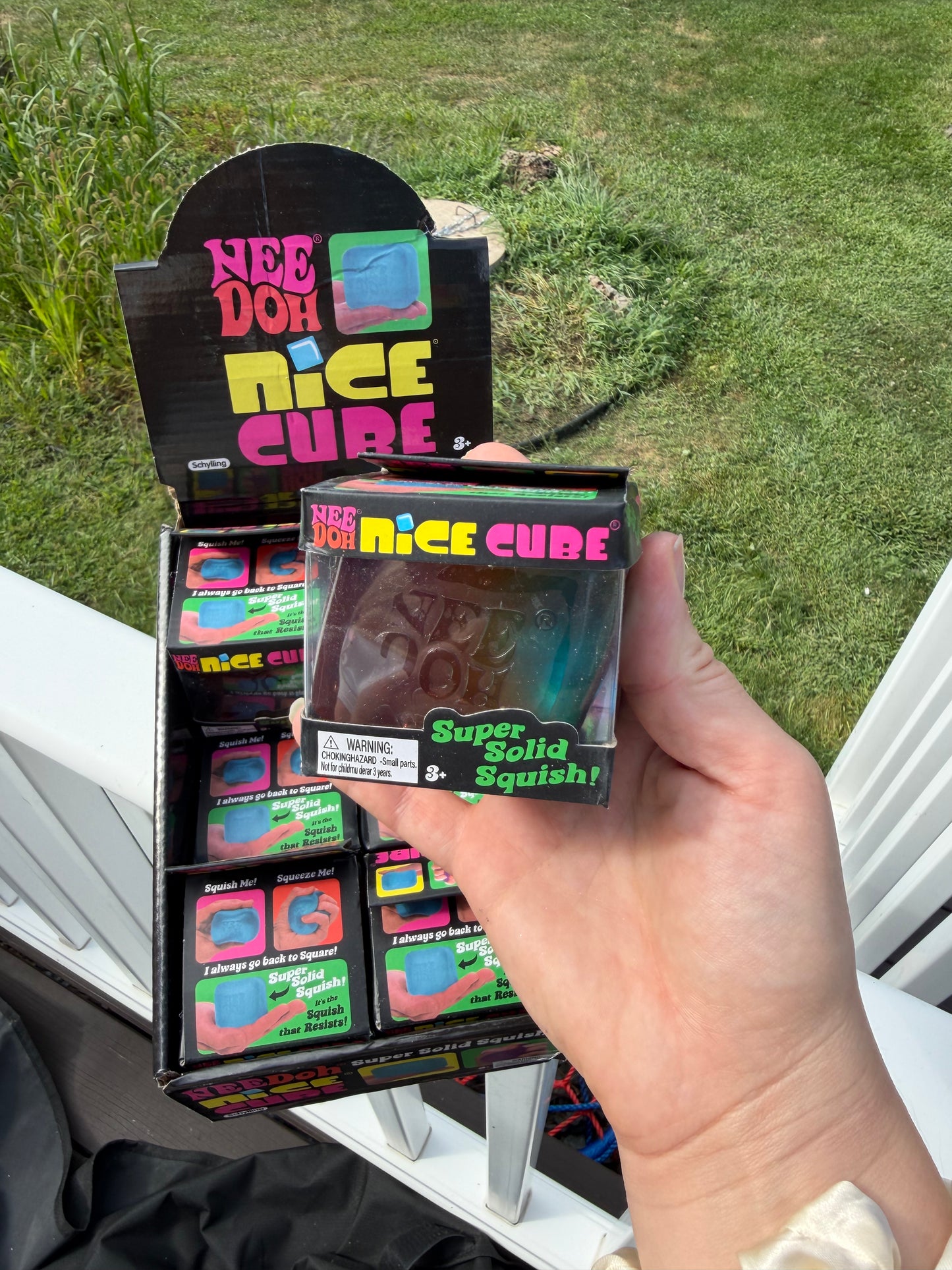Nice Cube Rainbow Squishy