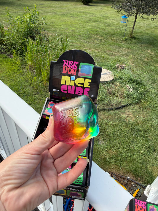 Nice Cube Rainbow Squishy