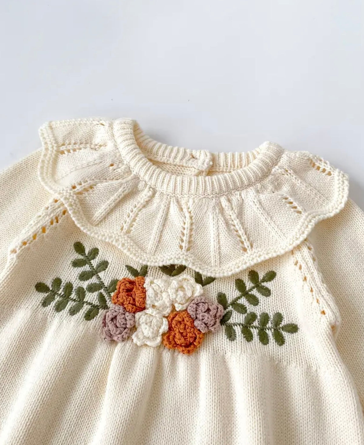 Autumn Floral Sweater Bubble