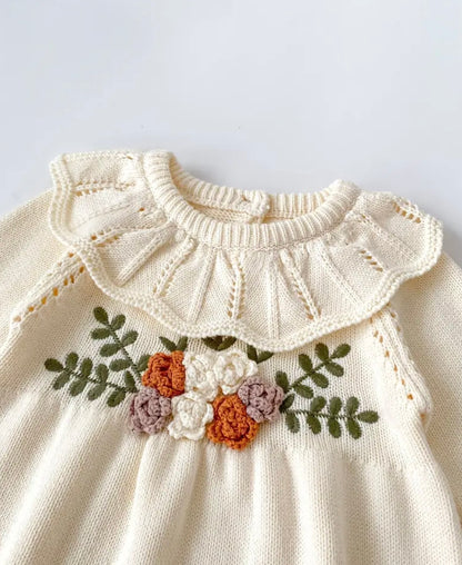 Autumn Floral Sweater Bubble