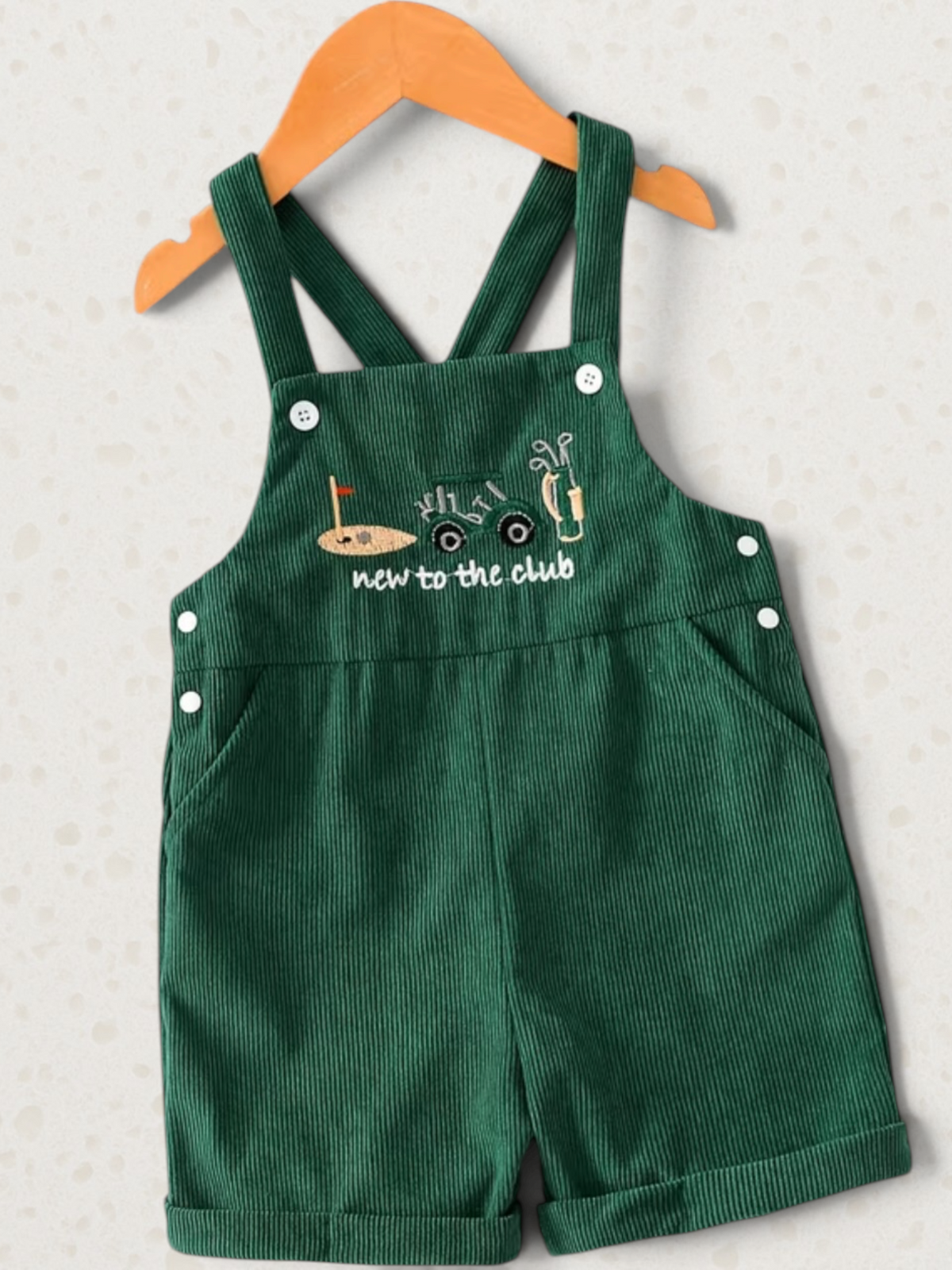 Corduroy Golf Overalls