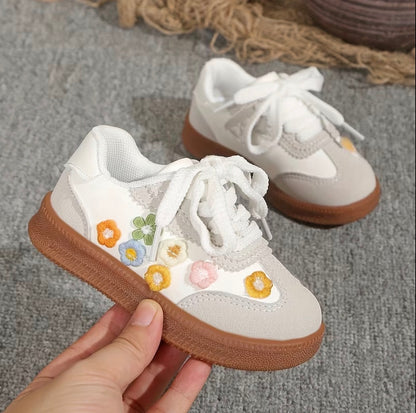 Embroidered Floral Shoes