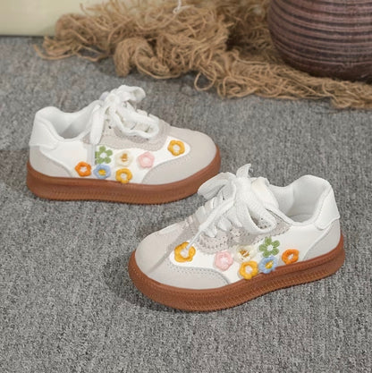 Embroidered Floral Shoes