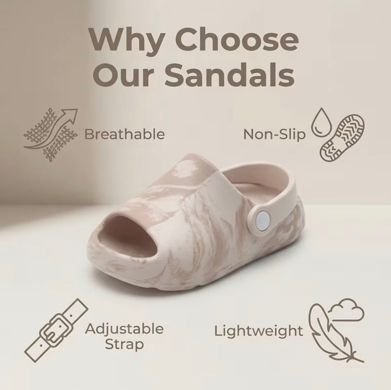 Kids Waterproof Sandals