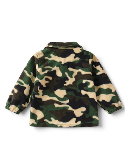 Camo Fleece Half Zip