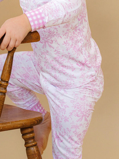 Petal Whimsy Bamboo Long Sleeve Set