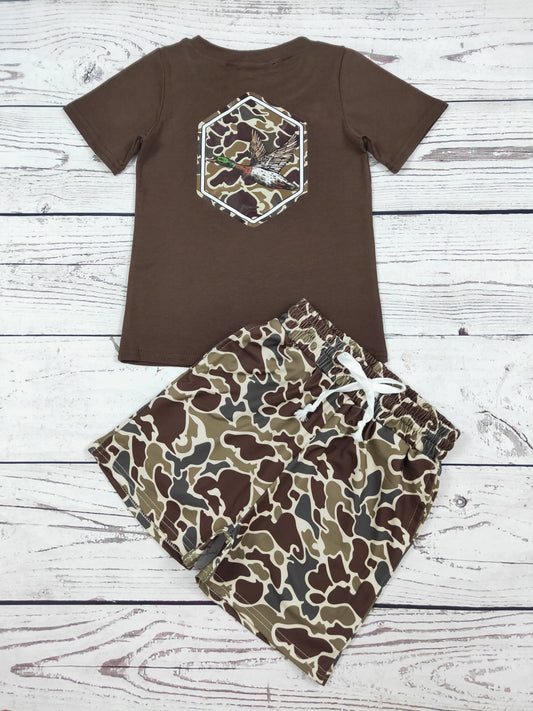 Duck Camouflage Print Set