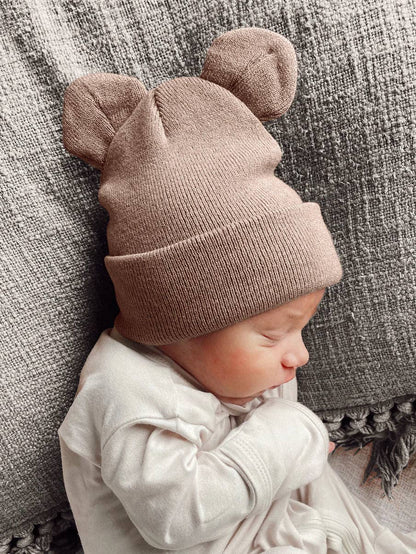 Baby's First Hat, Tan Bear