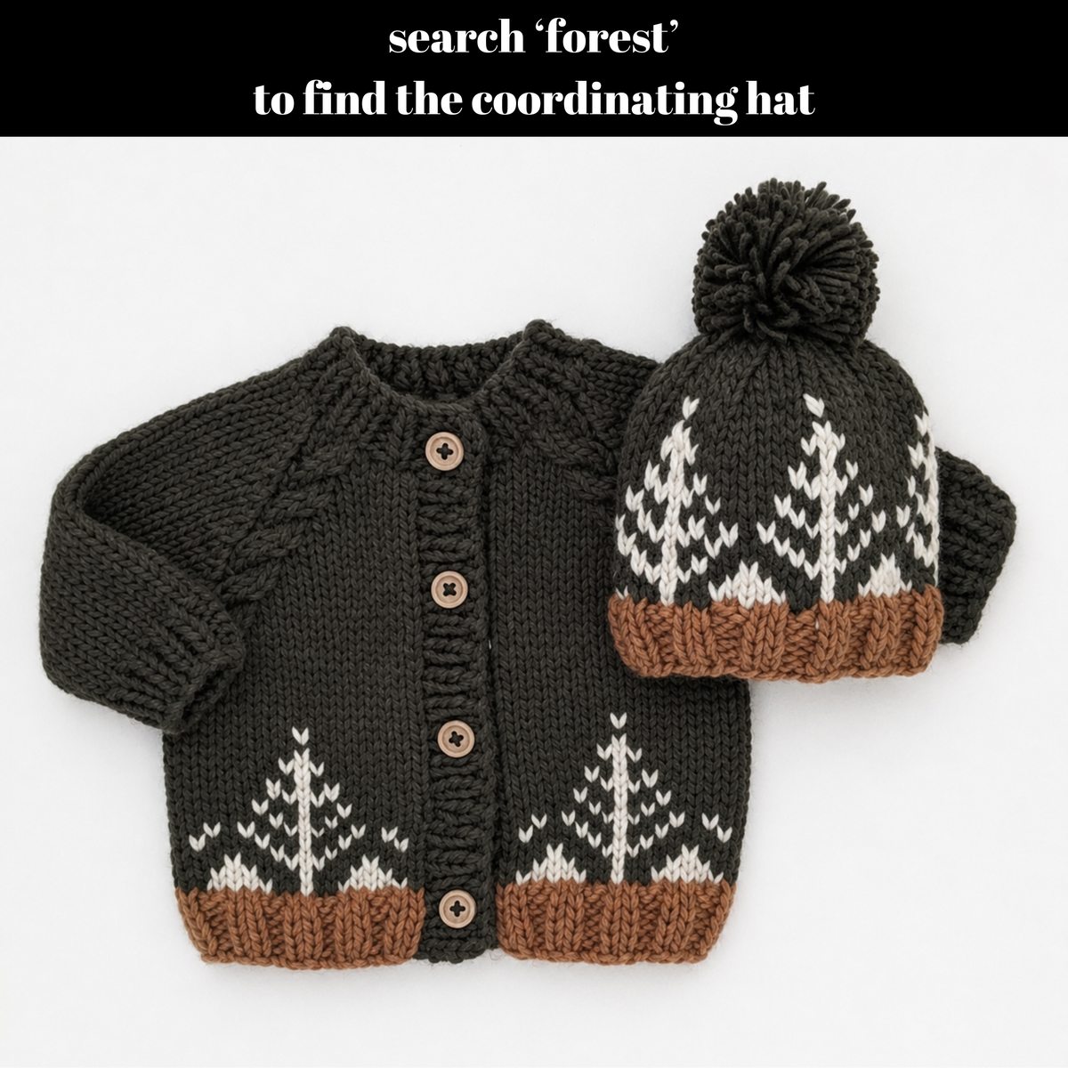 Forest Loden Cardigan Sweater