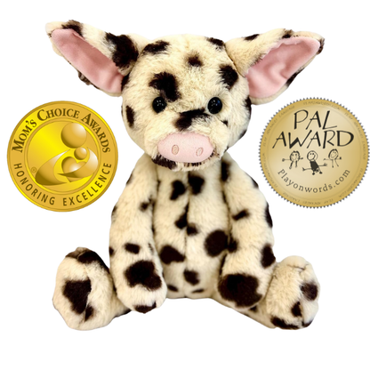 World's Softest Lushee 16 inch Spots Piggy Plush Toy for Kid