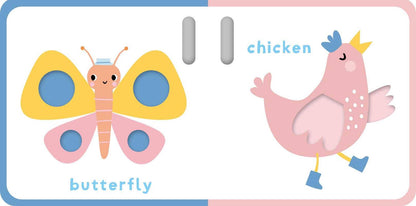 Touch & Feel Stroller Book | Animals