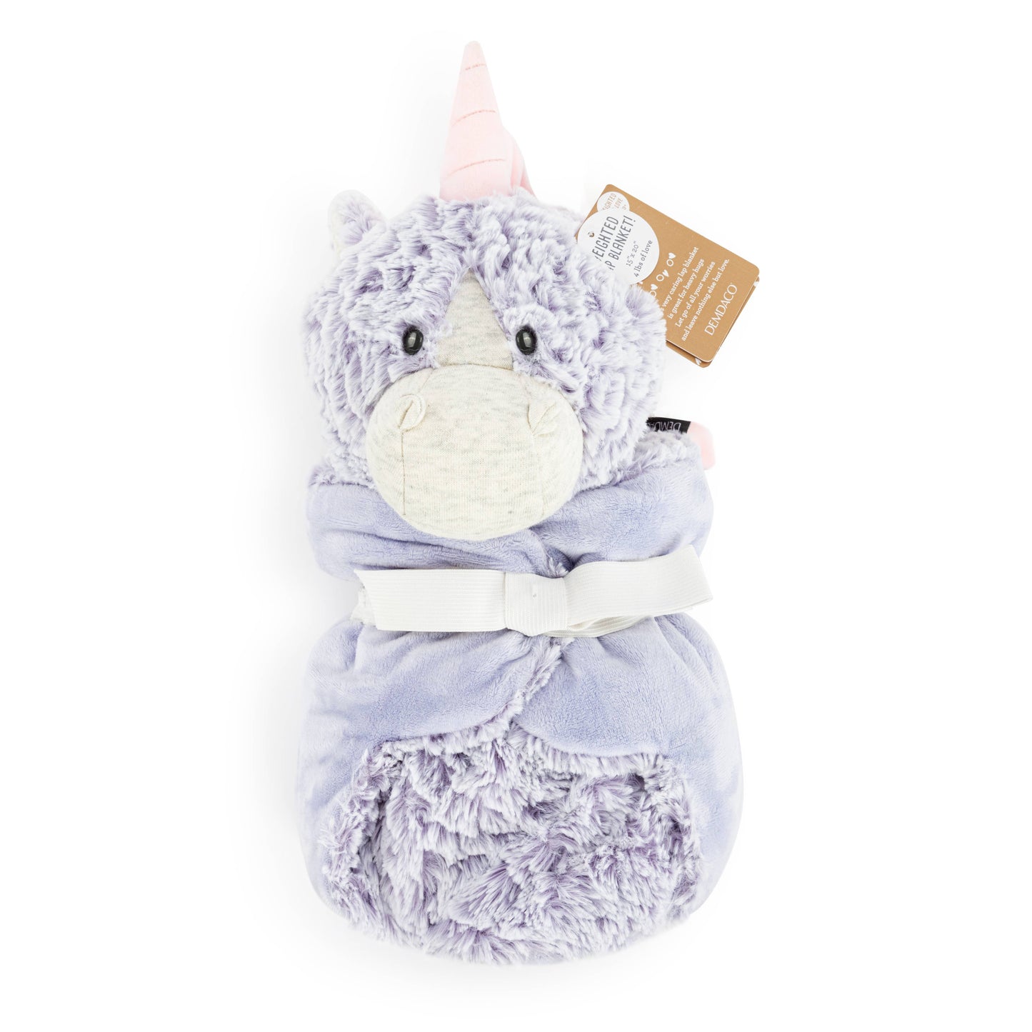Heartful Hugs Unicorn Weighted Blanket - 20x15in