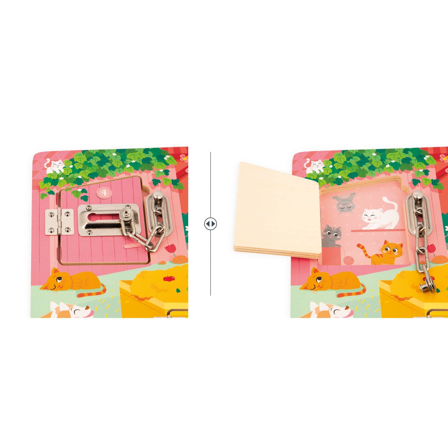 Interactive Padlocks Board | Farm