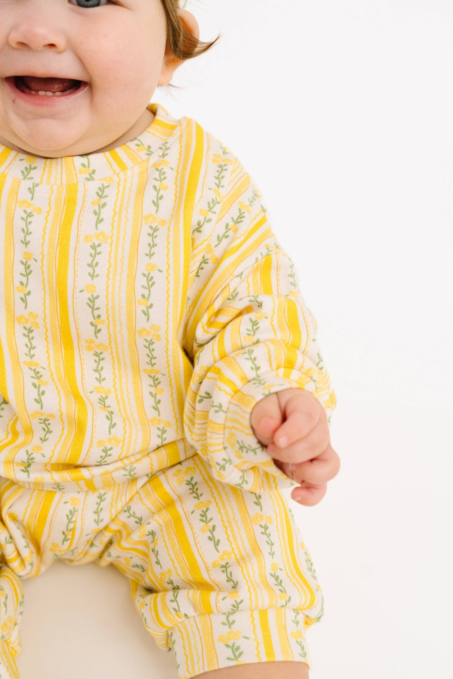 Sunny Meadow Stripe Sweatsuit