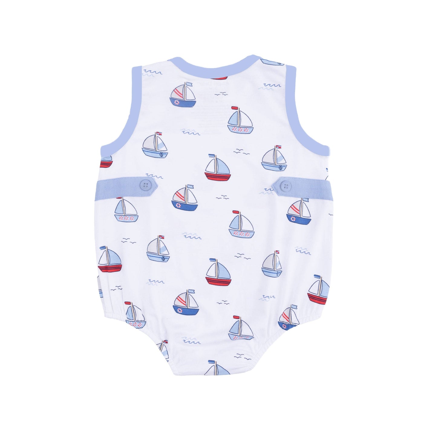 Bubbly Sailboats Blue - Bubble