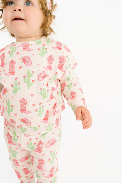 Cowgirl Crewneck Set