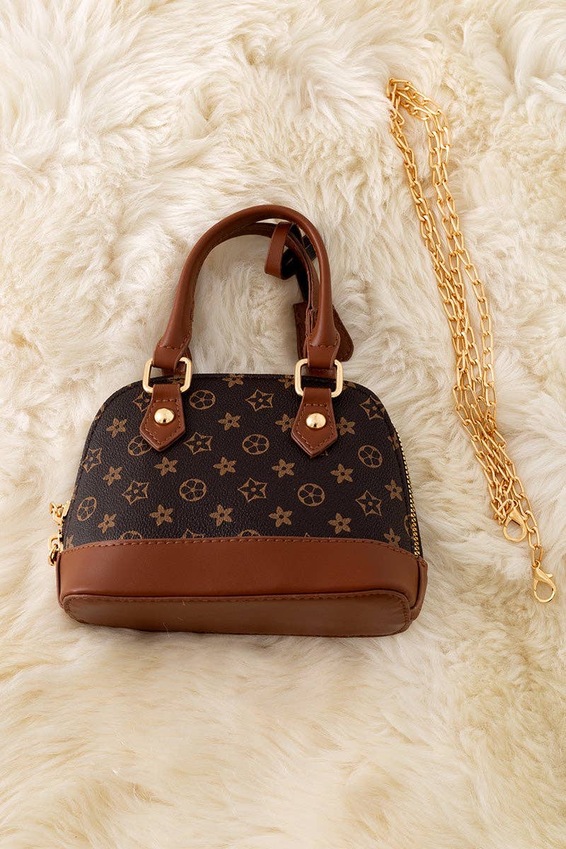 Brown Star LV Inspured Purse