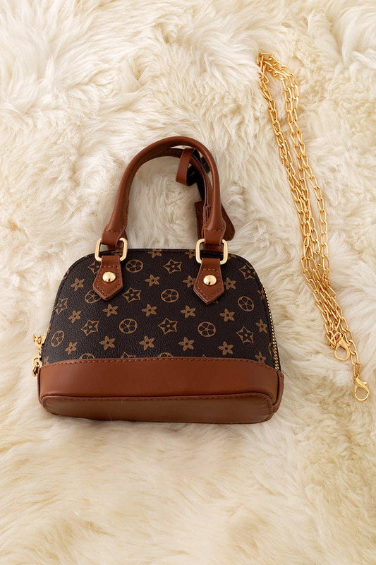 Brown Star LV Inspured Purse