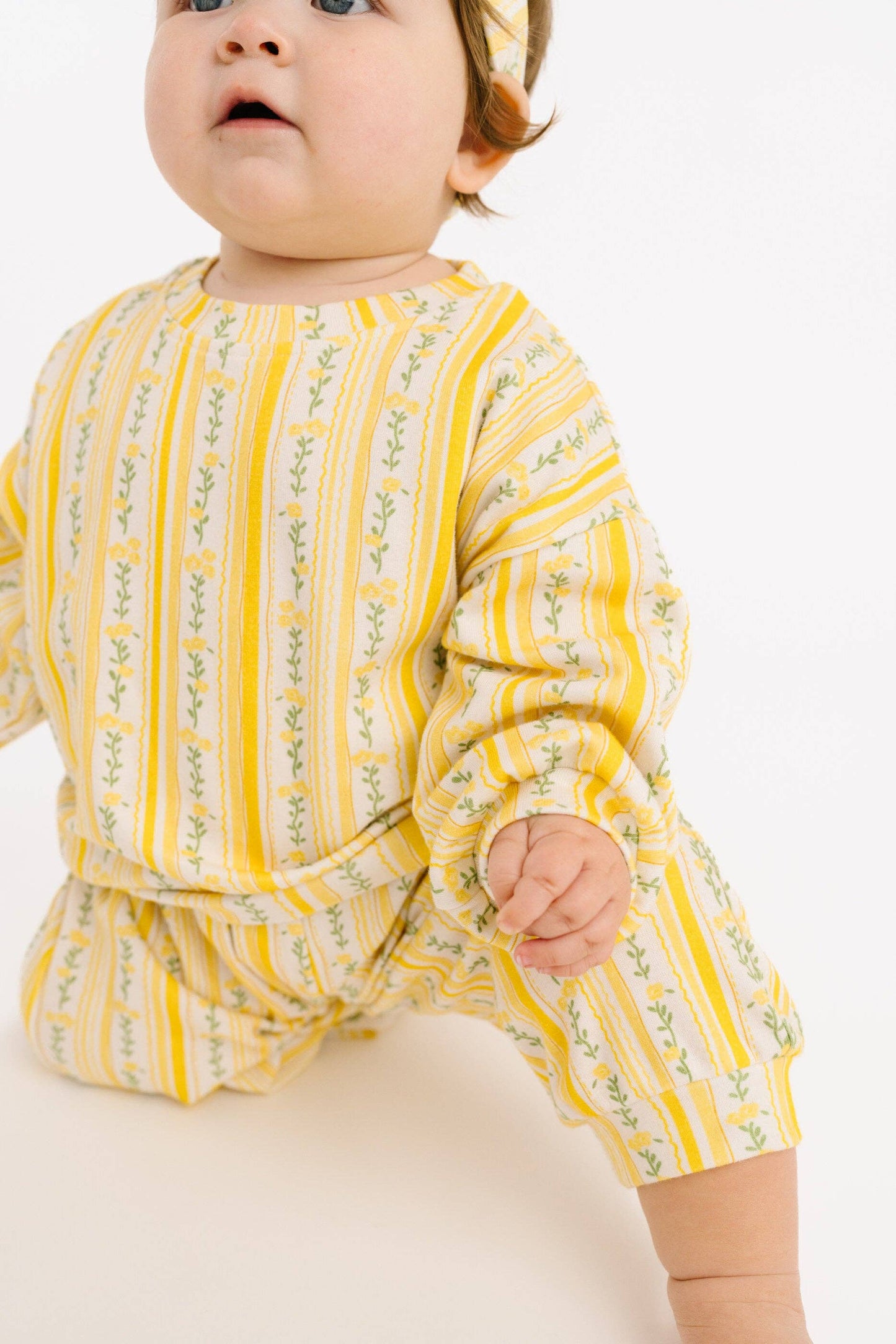 Sunny Meadow Stripe Sweatsuit
