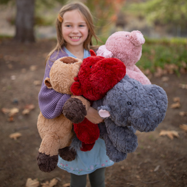 BHTB Chubbees Hippo 22" Weighted Plushie