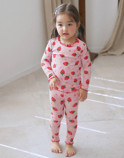 Ruby Berry| Bamboo Long Sleeve PJs