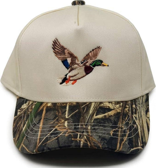 Mallard Duck-Wood Camo/Beige