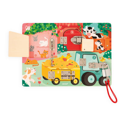 Interactive Padlocks Board | Farm