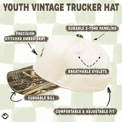Mallard Duck-Wood Camo/Beige
