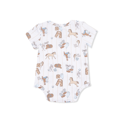 Cowboy Nursery - Short Sleeve Bodysuit