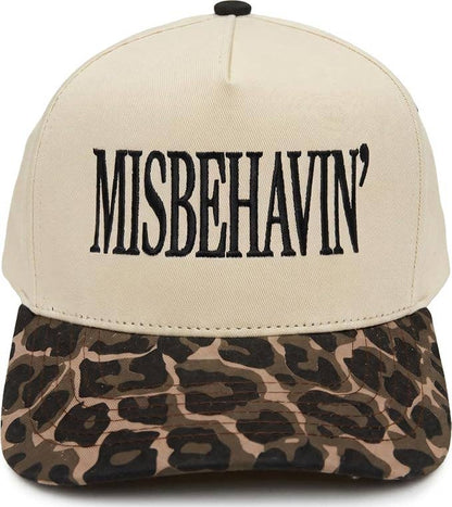 Kids/Baby Hat: Miss Behavin' - Leopard/Beige