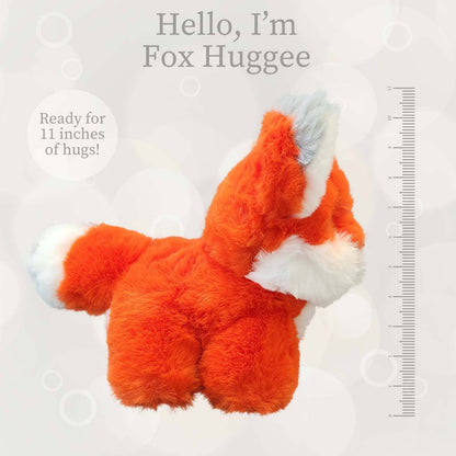 World's Softest Plush Huggee 11 inch - Red Baby Fox