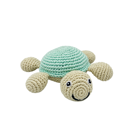 Lullaby Stitch | Turtle Rattle - Blue