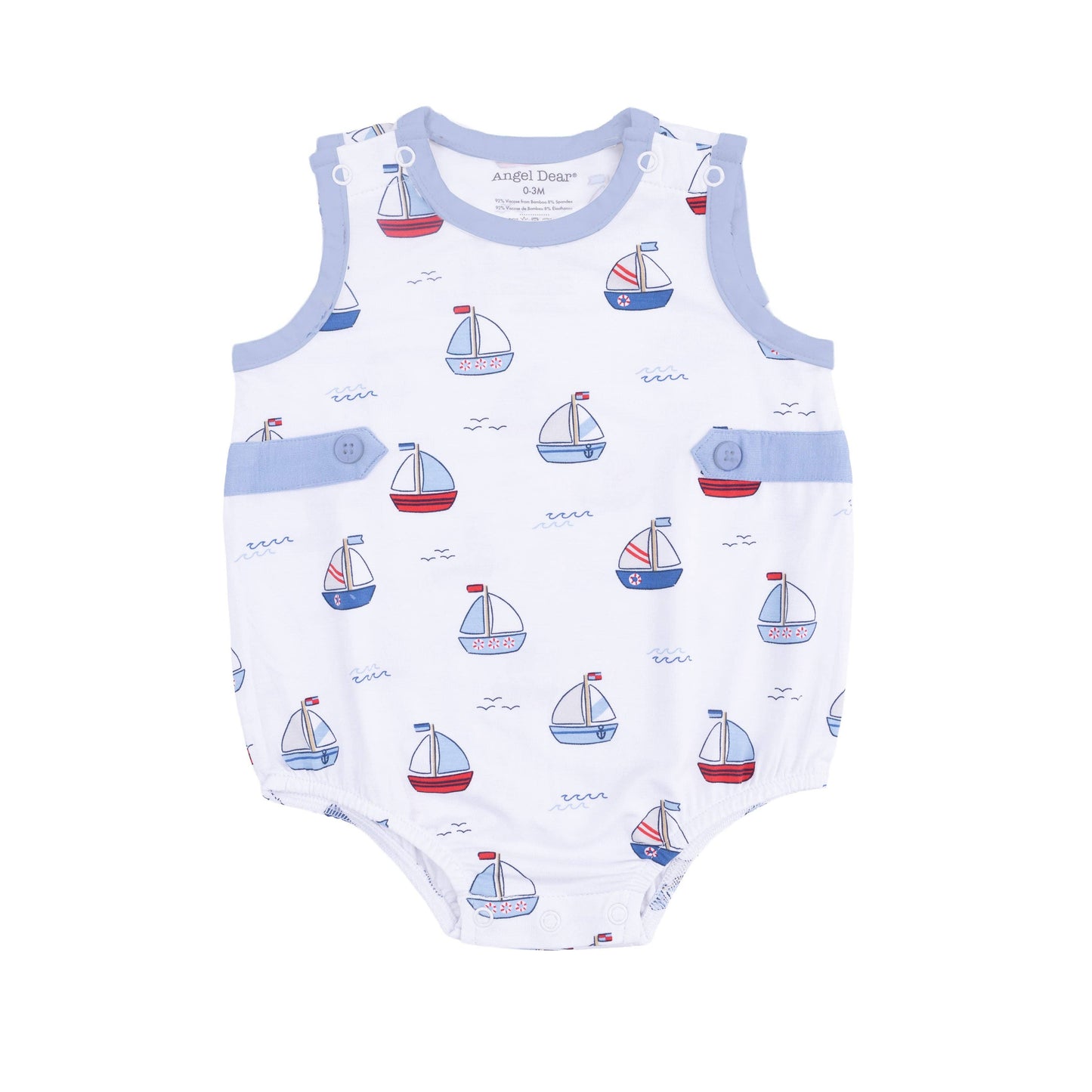 Bubbly Sailboats Blue - Bubble