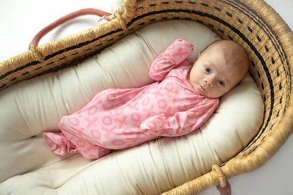 XOXO Love Knotted Newborn Baby Gown
