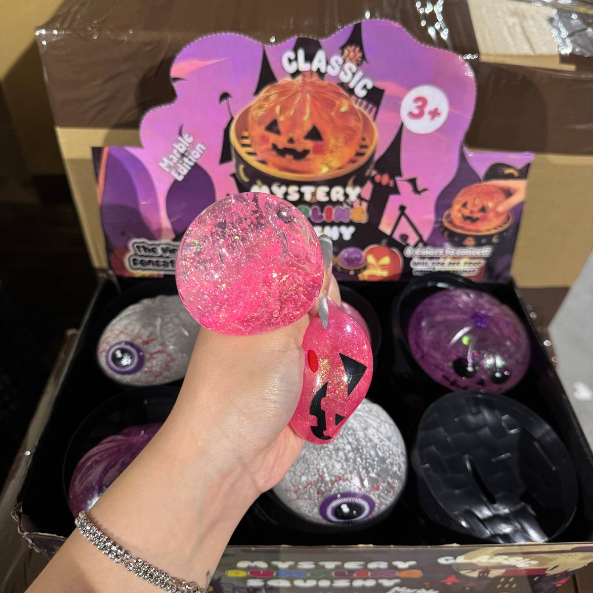 Halloween Themed Gel Glitter Dumpling