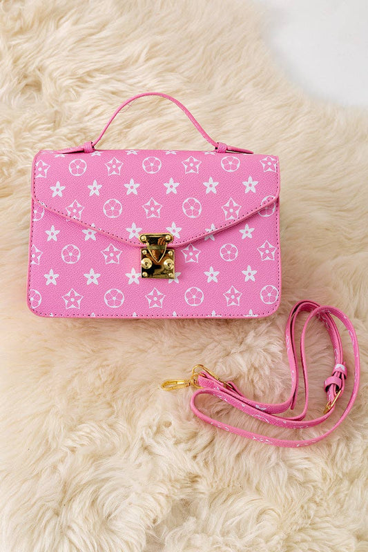 Bubble pink Inspired LV Purse