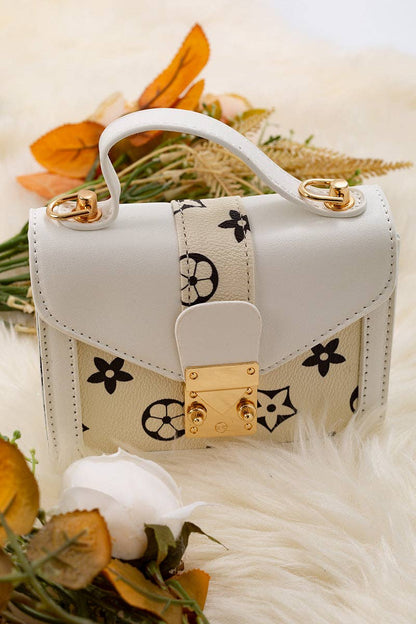 White/Cream Mini Louis Purse